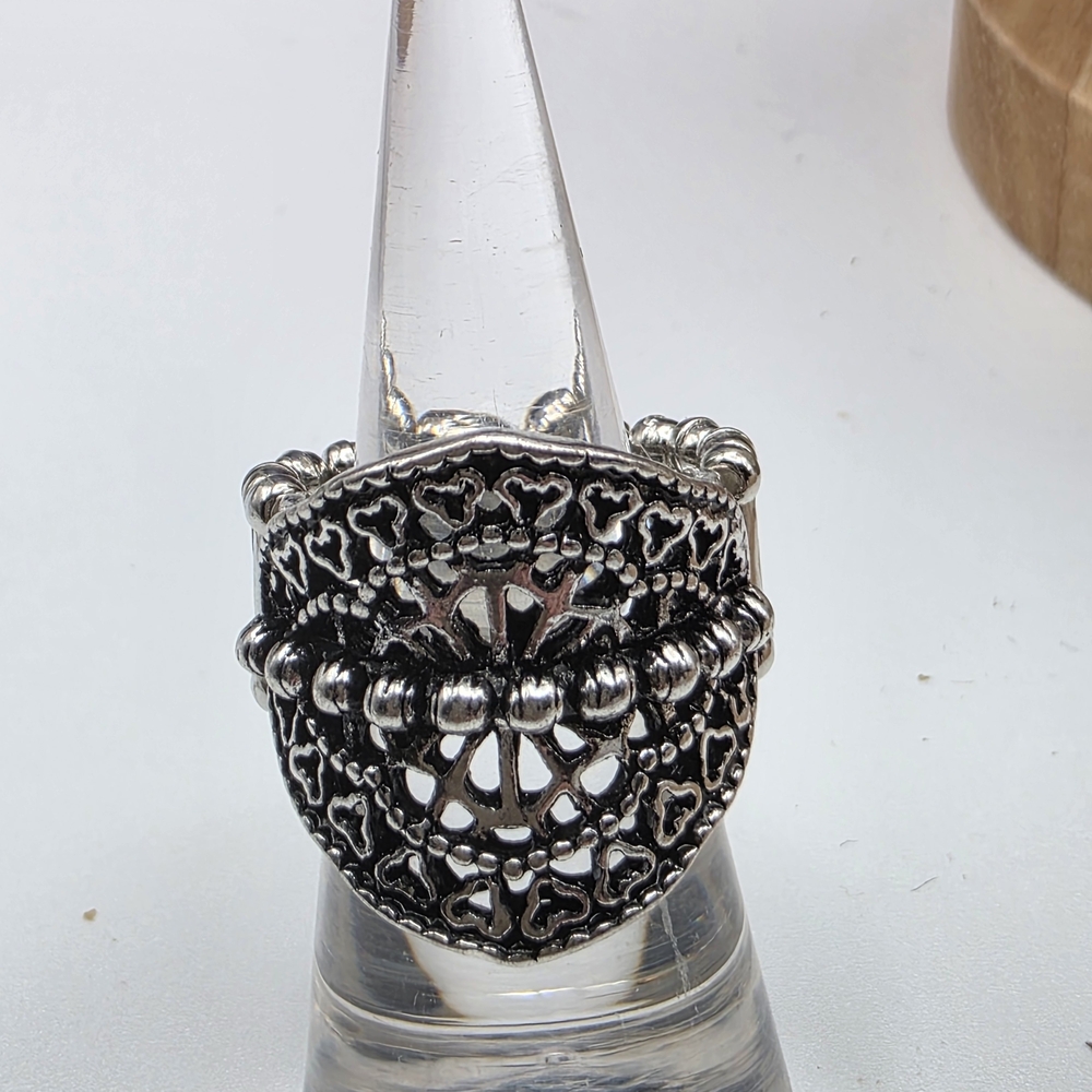 Paparazzi Intricate Silver Statement Ring (213)